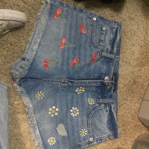 Aéropostale Vintage High Rise Shorty - Picture 4 of 4